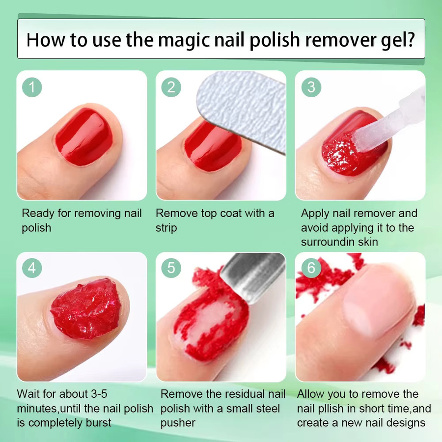 MAFANAILS Magic Remover Nagelgel-Nagellackentferner, 15 ml - Bild 4