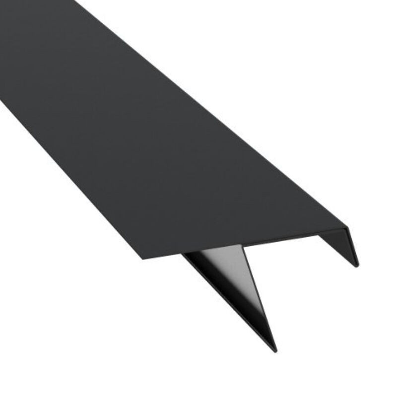 Aluminium Startprofil Blachotrapez GmbH für Modul KUGA in Schwarz, Länge: 2000 mm - Bild 1