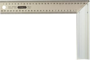 Stanley Schreinerwinkel aus Edelstahl in Silber, Breite: 40 cm, Höhe: 20 cm, Tiefe: 40 cm - Bild 1