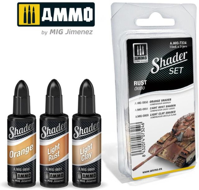 AMMO by MIG Jimenez Shader Set Rust - Bild 1