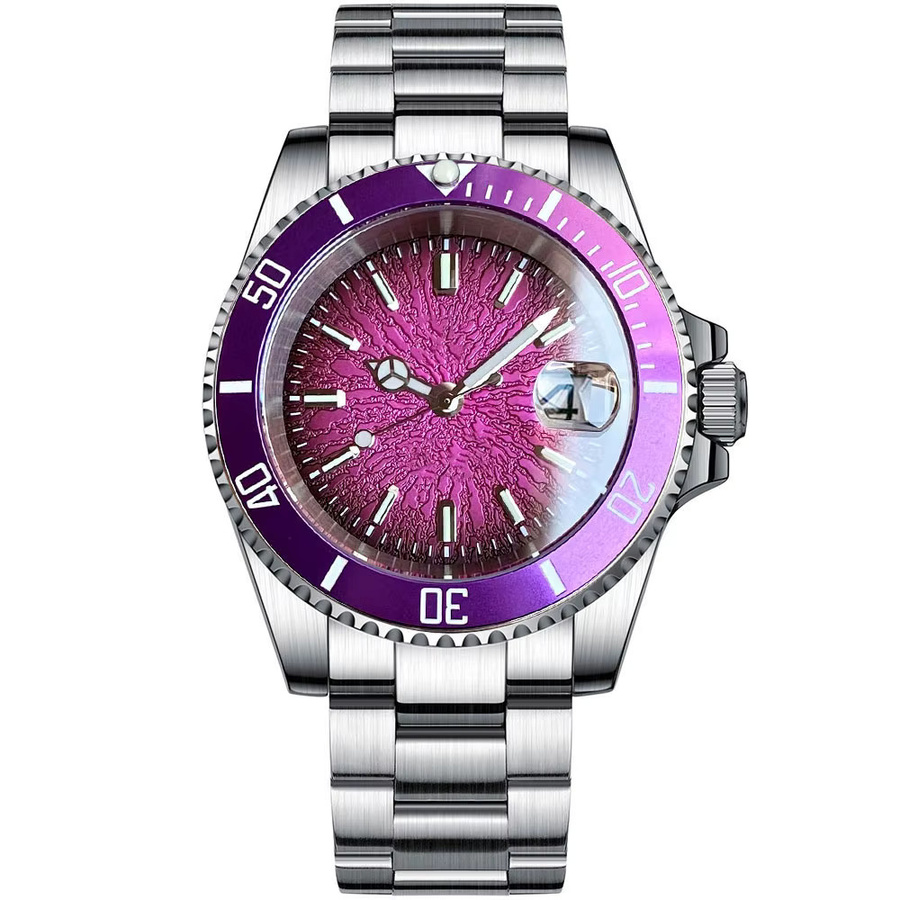 Tandorio Taucheruhr, Automatik, Edelstahl, 40 mm, Herren, Saphirglas, 20 ATM - Bild 2