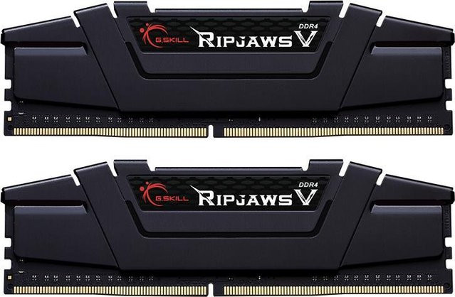 G.Skill Ripjaws V DDR4 RAM Kit 32 GB (2 x 16 GB) 3600 MHz CL18 Classic Black - Bild 1