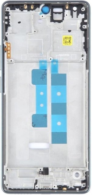 Poco M6 4G LCD-Bildschirm-Frontrahmengehäuse in Weiß für die Reparatur - Bild 1