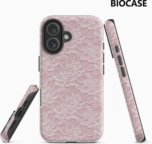 Potdemiel Bubble Blush Robuste Handyhülle für iPhone 17 16 15 14 13 Pro Max Plus mit Magnetfunktion in Pink - Bild 1
