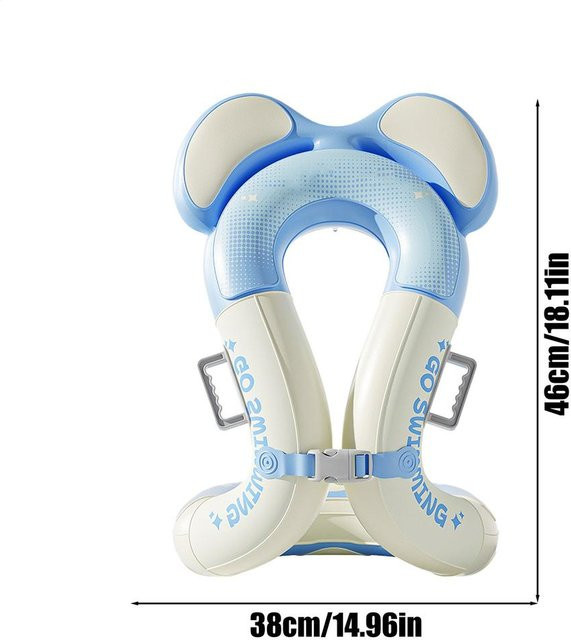 Sole Street Schwimmarmflügel Aufblasbare Schwimmweste mit Sicherheitsschnalle blau - Bild 1