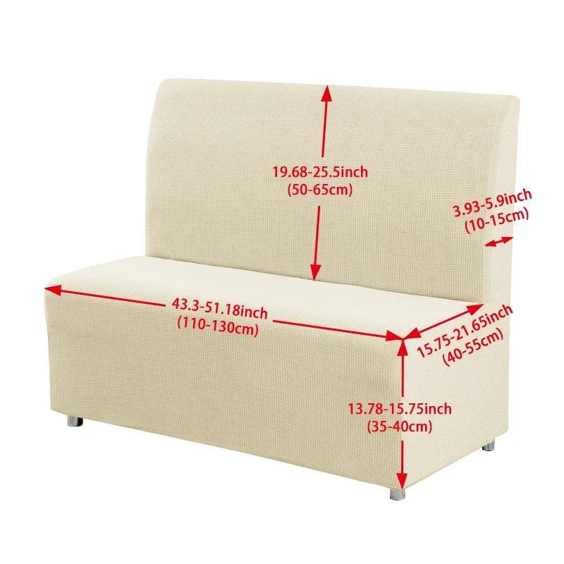 Yiran Furniture Ärmelloser Fleece Sofabezug aus Polyester, Schmutzabweisend und Rutschfest, Bunt - Bild 2