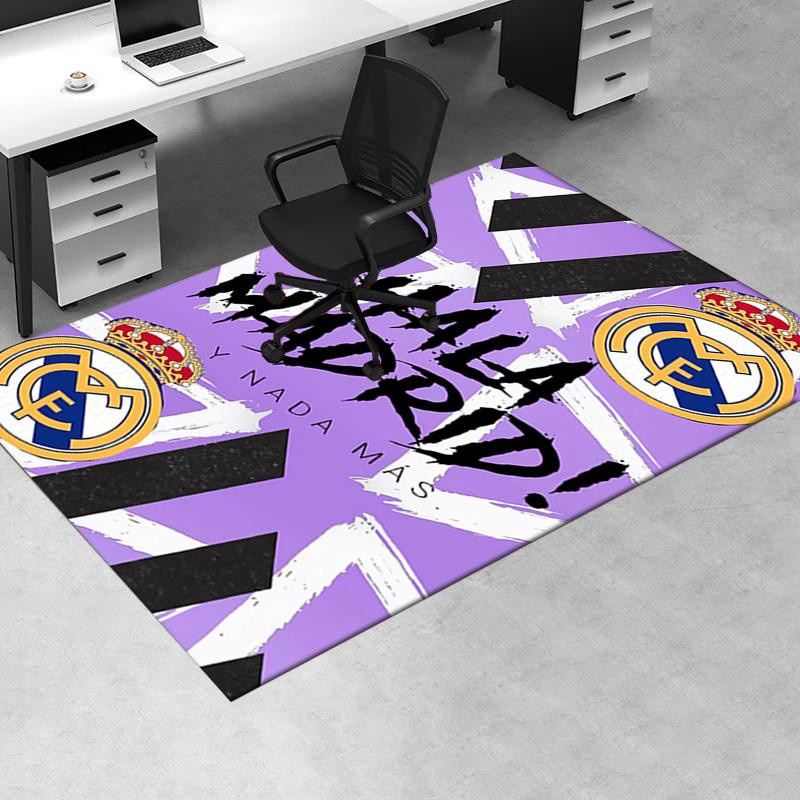 Yun Home Real Madrid Fußballverein Teppich, Waschbar und Rutschfest, Polyester, B/B: 120 cm x 80 cm, Multicolour - Bild 6
