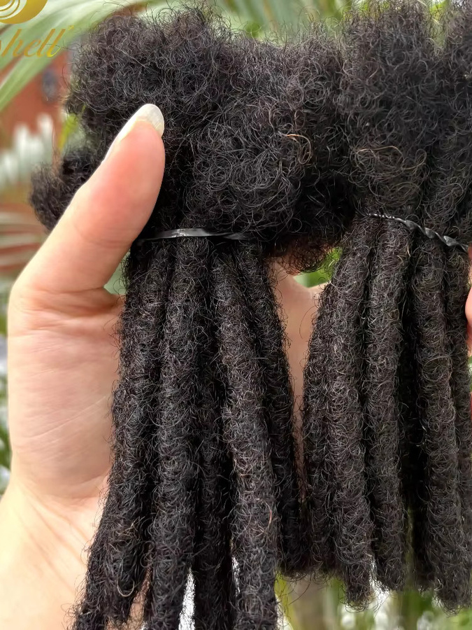 MISHELL Dreadlock-Extensions Echthaar, 50 Strähnen, Unisex - Bild 6