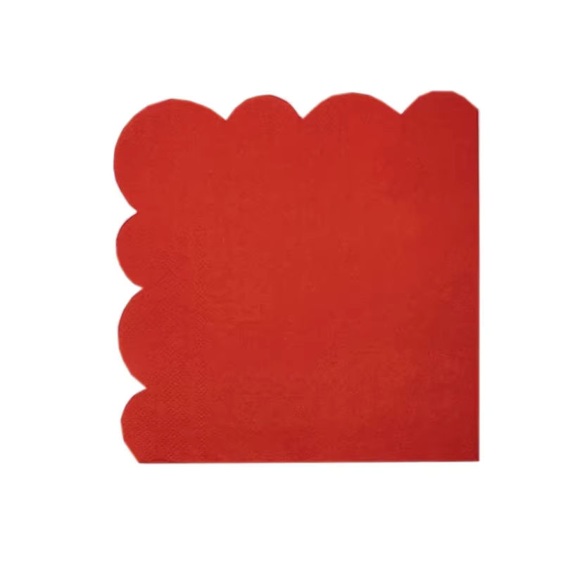 GUANYAO Dekorative Papier Servietten für chinesische Hochzeiten, Bunte Cut-out Modelle in Rot, 16 Stück pro Paket - Bild 5