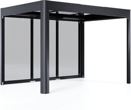 SunElements Pergola SunCover Modern 3.2 in Anthrazit und Schwarz mit getöntem Acrylglas, B/H: 338 x 229 cm - Bild 1