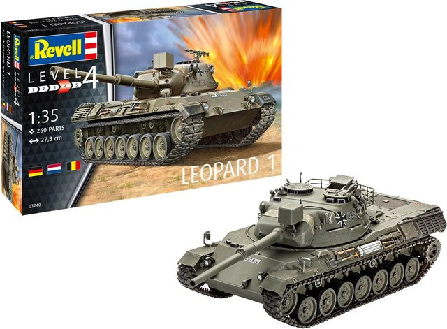 Revell Leopard 1, Modellbau, 1:35, ab 12 Jahren - Bild 2