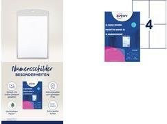 Avery Zweckform 4834XL Ausweisehüllen und Namensschild-Halterungen aus transparentem Kunststoff, 50 Stück, B: 14,8 cm x H: 10,5 cm - Bild 2