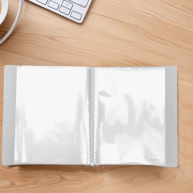 Transparentes A6 Fotoalbum für Nagelaufkleber mit 40 Taschen als Organizer und Aufbewahrungsbuch - Bild 1