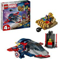 LEGO Marvel Super Heroes Captain America vs. Thanos Konstruktionsspielzeug - Bild 2