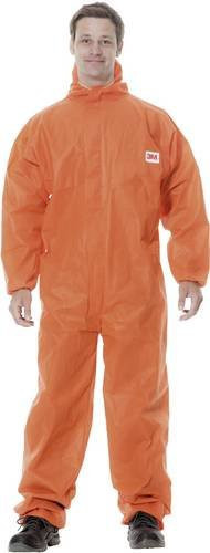 3M Schutzanzug Typ 5/6 4515 in Orange, Größe M - Bild 1