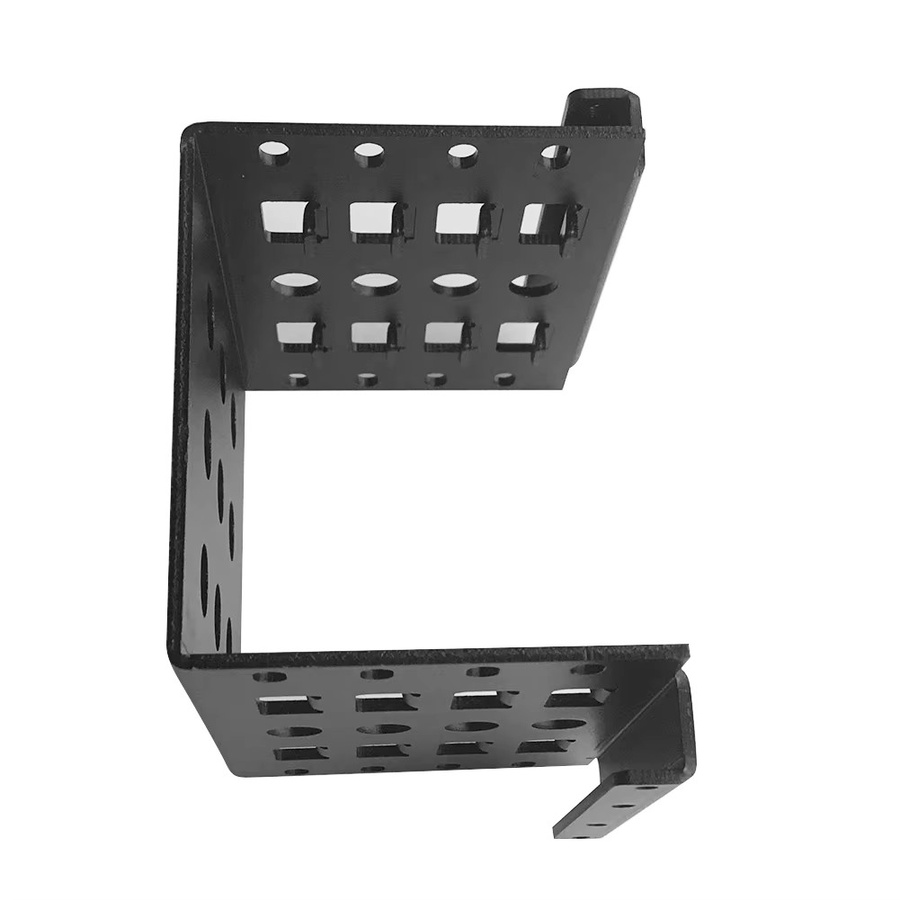Alloet 4-Schacht-Caddy-Chassis für 2,5 Zoll bis 3,5 Zoll SSD-Festplatten, interne Montagehalterung, Schwarz - Bild 5