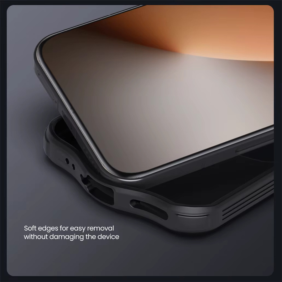 NILLKIN CamShield Pro Schutzhülle für Honor Magic 8 Pro in Schwarz und Transparent mit Kamera-Abdeckung und Sichtschutz - Bild 4