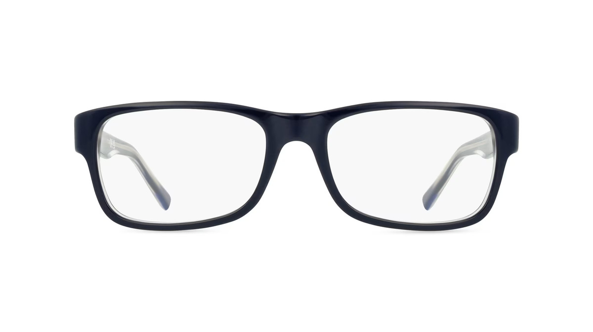 Ray-Ban RX5268 Korrektionsbrille, Vollrand, Quadratisch, Acetat, Unisex, Blau, Transparent - Bild 1