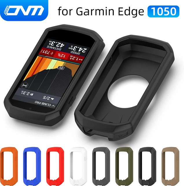 Silikonhülle für Garmin Edge 1050 in Blau, flexible weiche Stoßstangen-Schutzhülle als Zubehör - Bild 1