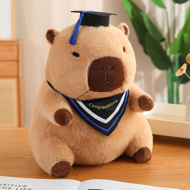 Capybara Puppe Plüschtier, Kleine Capybara Puppe, 30cm - Bild 1