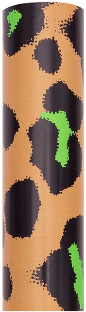 Rico Design Geschenkpapier Paper Poetry Acid Leo in Honigfarben, 70 cm x 3 m, 70 g/m² - Bild 1