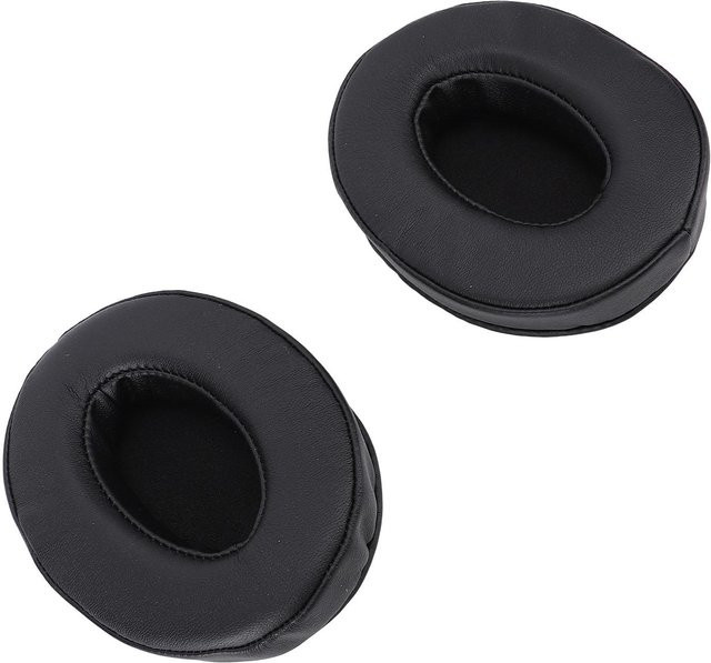 DIYelecs Ersatz-Ohrpolster aus Proteinleder und Schaumstoff für ATH M50X M40X M30X, 1 Paar, Schwarz - Bild 1
