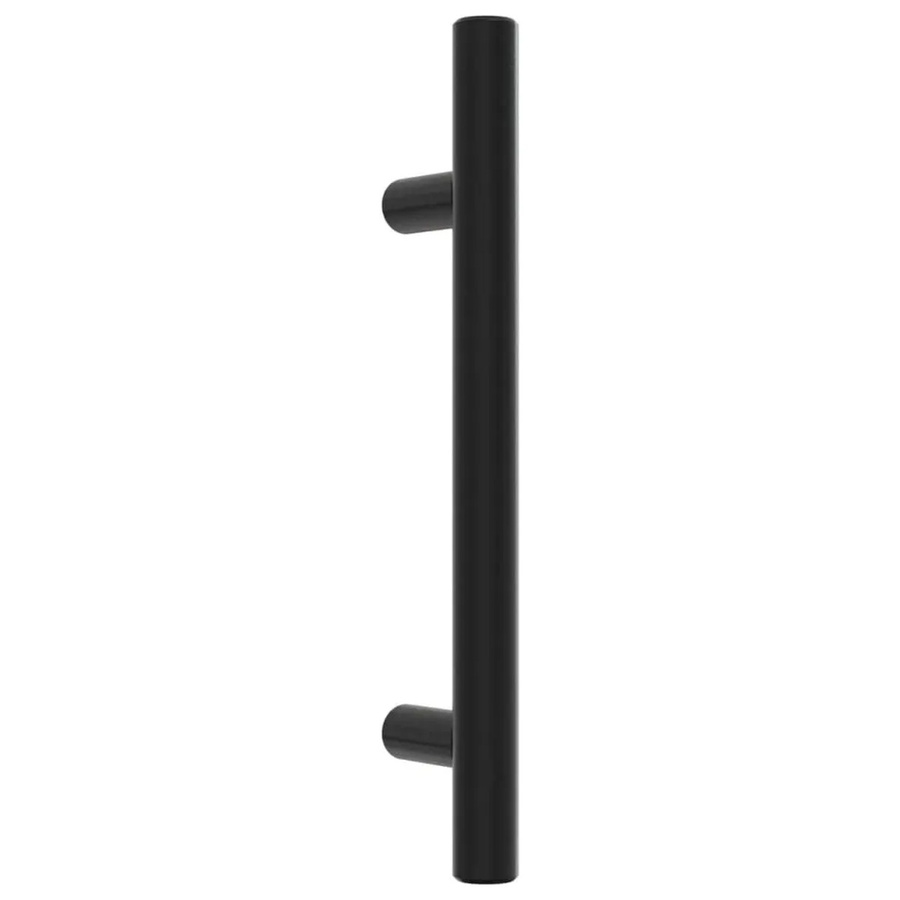 20er Set vidaXL Möbelgriffe aus Edelstahl in Schwarz Matt, Länge: 96 mm - Bild 2