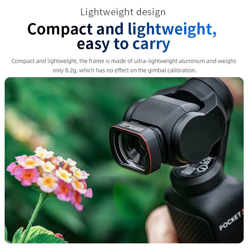 STARTRC PHOTO 10X Makrofilter in Schwarz für DJI OSMO Pocket 3 und DJI OSMO Pocket 4 Kameraobjektiv Zubehör - Bild 3