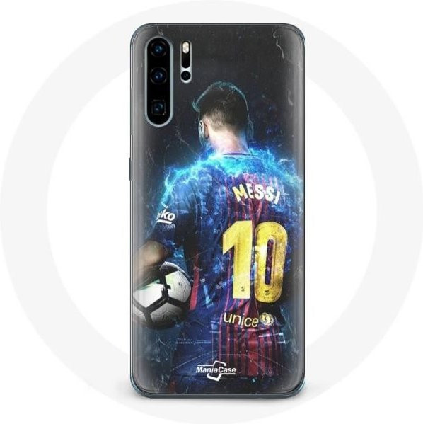 Handyhülle für Huawei P30 Pro mit Lionel Messi Barcelona FCB Design in Schwarz und Multicolour - Bild 1