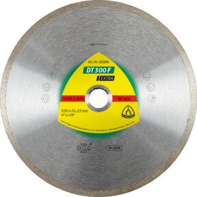 Klingspor DT 300 F Diamanttrennscheibe für Fliesen in Silber, Durchmesser: 180 mm - Bild 1