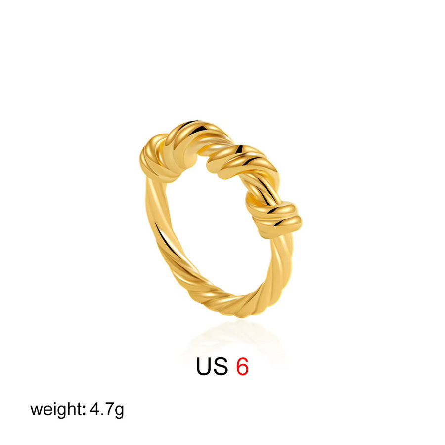 Erpels Ring Edelstahl, Gold, Unisex - Bild 2