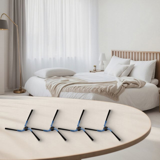 Samsung Seitenbürsten Set in Blau für Navibot Modelle SR8750 SR8855 VR10F71 mit 4 Bürsten für effiziente Reinigung - Bild 1