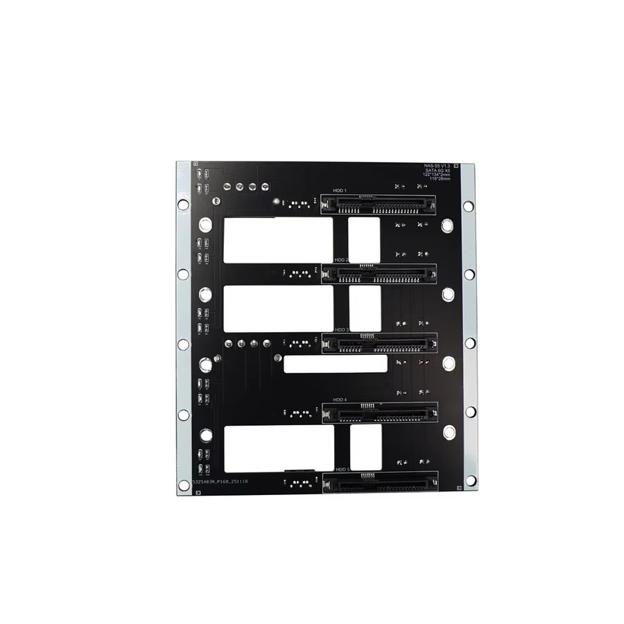 SPEEDIER SATA-Festplatten-Backplane 6Gbps für 2,5 und 3,5 Zoll HDD, Schwarz - Bild 6