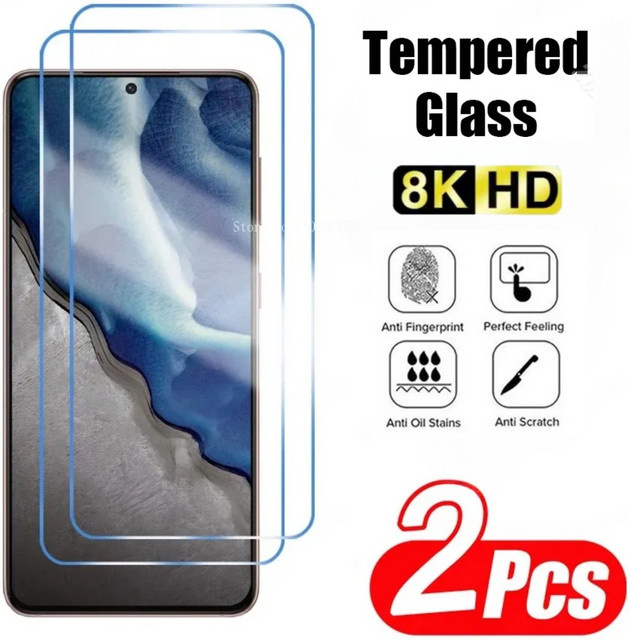 2er-Pack Gehärtetes Glas Screen Protector Transparent für Samsung Galaxy A13 A15 A23 A34 A35 A53 A55 A72 A73 A90 5G - Bild 1