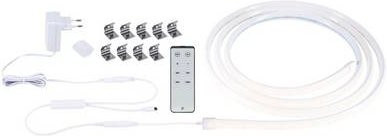 Paulmann LED-Streifen-Komplettset Neon Flex Warmweiß, dimmbar mit Fernbedienung und Netzteil, 3 m Länge - Bild 1