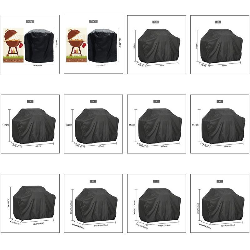 Weber Heavy Duty Grill-Abdeckung Scandium in Schwarz, wasserdicht und staubdicht, B/T/H: 100 x 80 x 66 cm - Bild 2