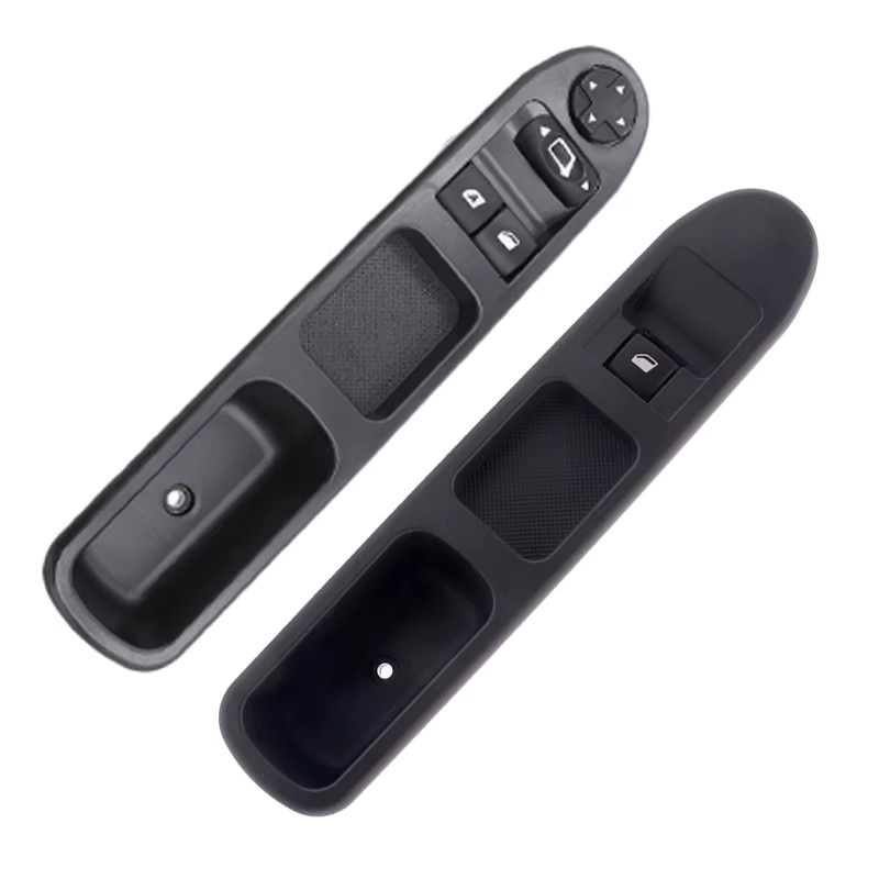 ITYAGUY Elektrischer Fensterheber-Steuerschalter Set für Peugeot 207 (2007-2015), 2 Stück für Fahrerseite und Beifahrerseite, Schwarz, Teilenummer 6554QC 6490HQ - Bild 3