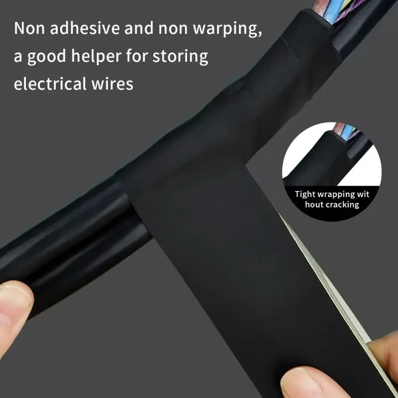 Selbstklebendes Acetat-Tuch mit Drahtbindung in Schwarz für die elektrische LCD-Reparatur und zur Isolierung - Bild 3