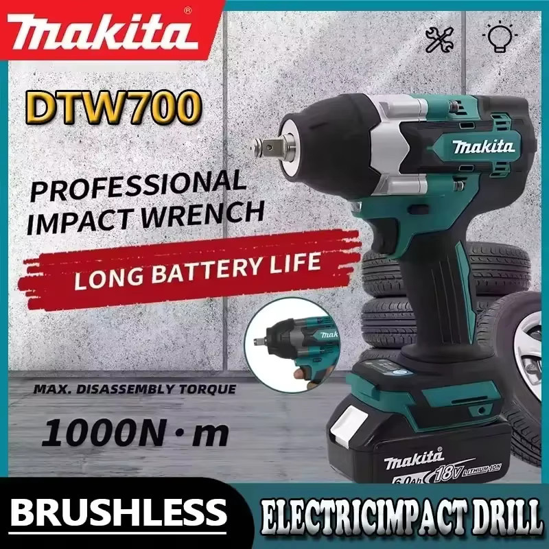Makita DTW700 Akku-Schlagschrauber bürstenlos mit hohem Drehmoment aus der LXT Serie - Bild 4