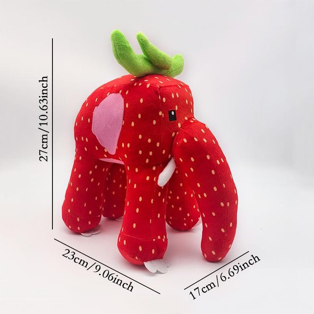 Treasuringu Erdbeer Elefant, Plüschtier, ab 14 Jahren - Bild 1
