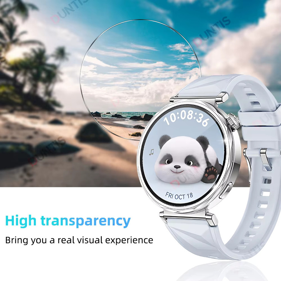 DUNTIS Displayschutzglas für Huawei Watch GT5 GT6 Pro, Silikon, Unisex - Bild 2
