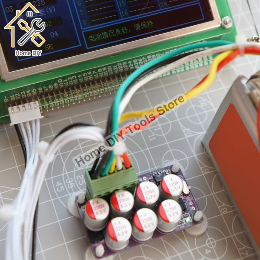 Aideepen Aktives Balancer Board für Li-Ionen, LiFePO4 und LTO Batterien in Multicolour - Bild 3