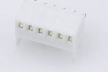 Molex Einbau-Buchsenleiste Standard Weiß mit 6 Polen und 2,54 mm Rastermaß - Bild 1