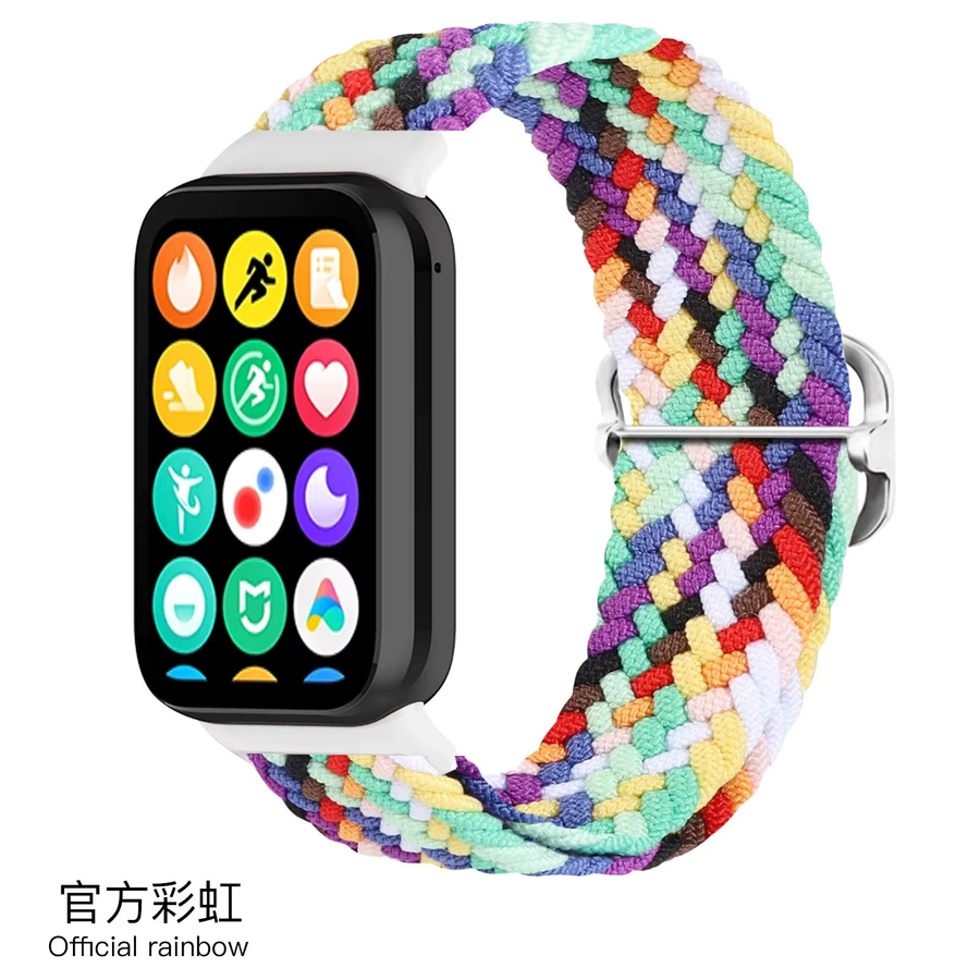 Uhrenarmband Nylon, Bunt, Unisex, für Xiaomi Mi Band 8 Pro - Bild 2