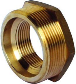 Schneider Reduzierstück RDS-G1 1/2a x G3/4i aus Messing in Gold - Bild 1