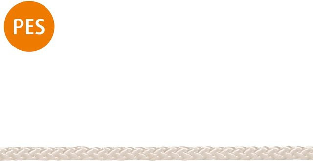 Conacord Geflochtenes Polyesterseil Weiß Durchmesser: 4 mm - Bild 1