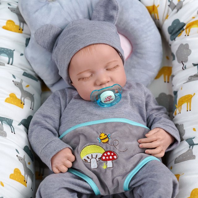 MRB Reborn Baby Doll Levi, Puppe, Silikon, ab 3 Jahren - Bild 1