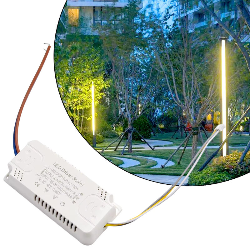 LED-Treiber 3-Farben-Transformator 260-280mA für Deckenleuchten und Kronleuchter in Weiß - Bild 2