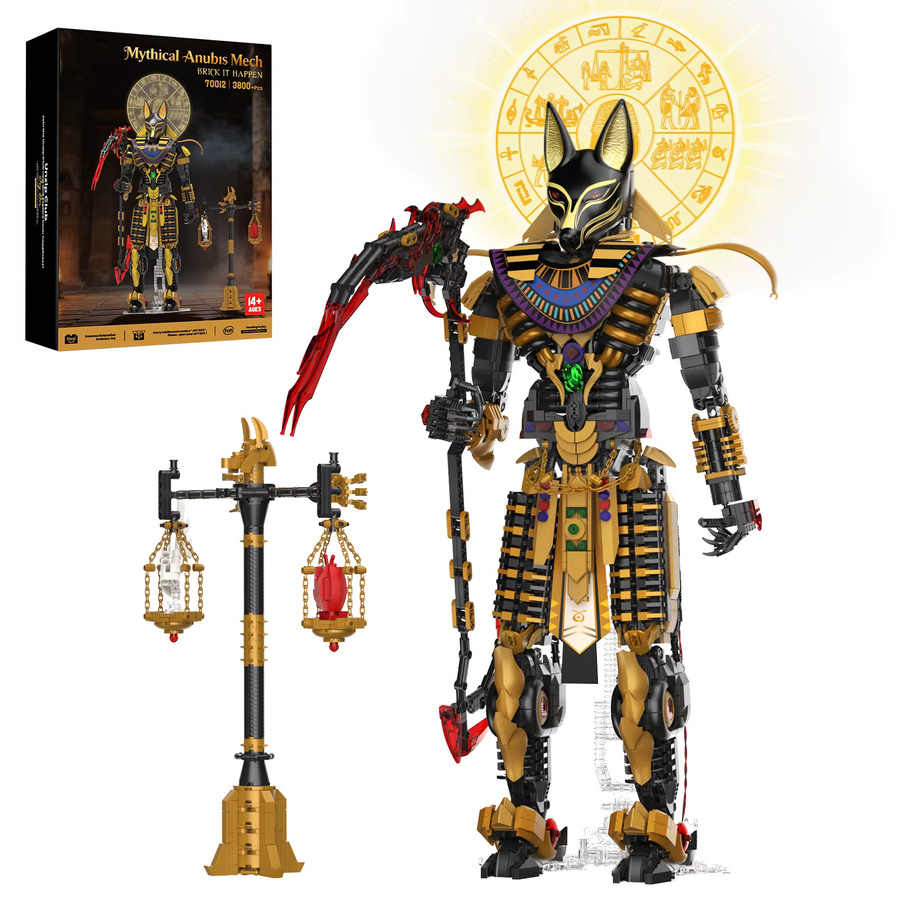 JAKI Anubis Baustein-Set, Fantasy, mit Beleuchtung, ab 14 Jahren - Bild 6