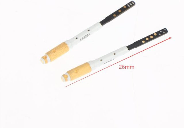 Apple Pencil Ersatzteil Set für 1. und 2. Generation mit Innenanschluss und Spitzen in Weiß - Bild 1